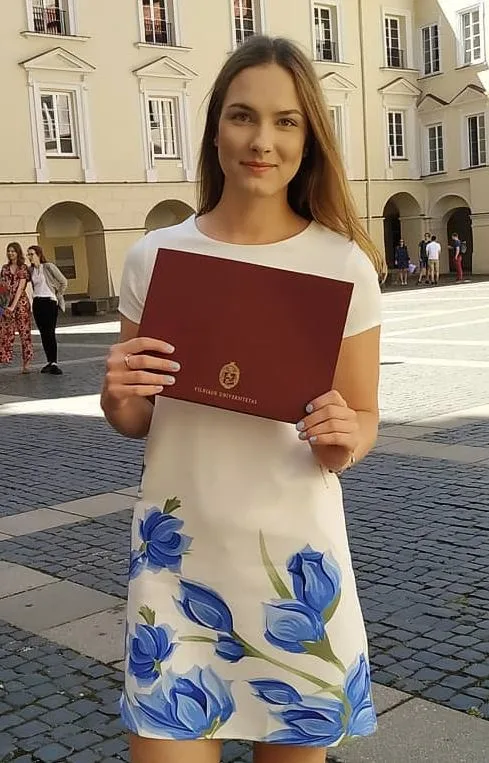 Simona Gritytė — VU diplomų įteikimas