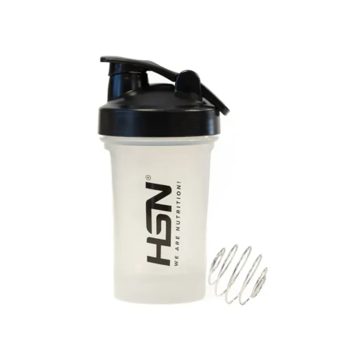 HSN PRO plaktuvė su kamuoliuku, 400 ml (Juoda/Permatoma)